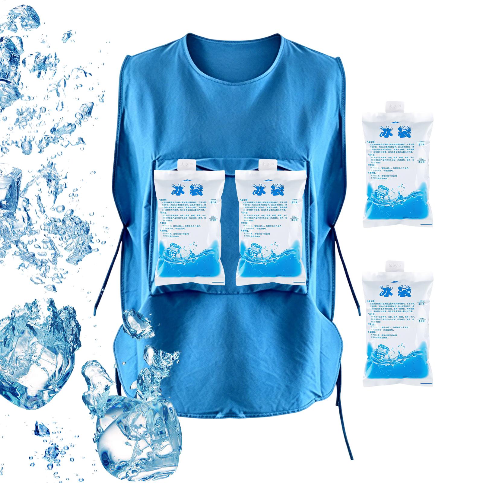 Cycling Gear Weather - Chaleco Refrigerante con 4 Bolsas de