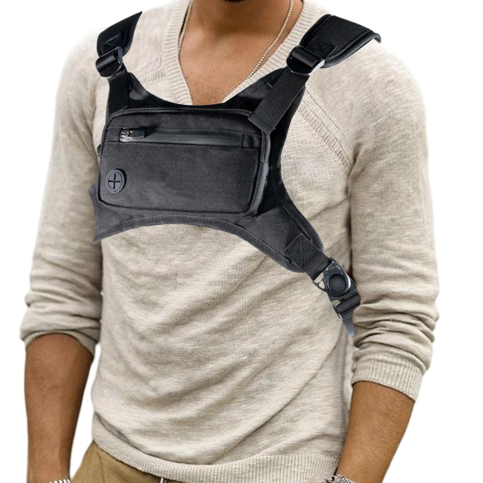 Cycling Gear Backpack - Paquete de pecho para correr, paquete