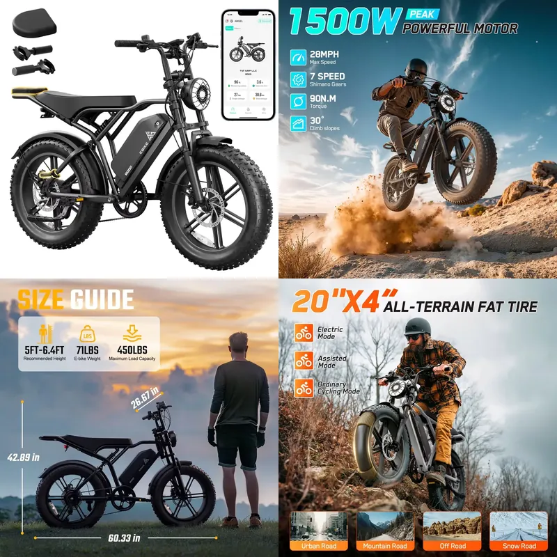 Road Bike Tire - Bicicleta Eléctrica Todoterreno 2026, Precio de