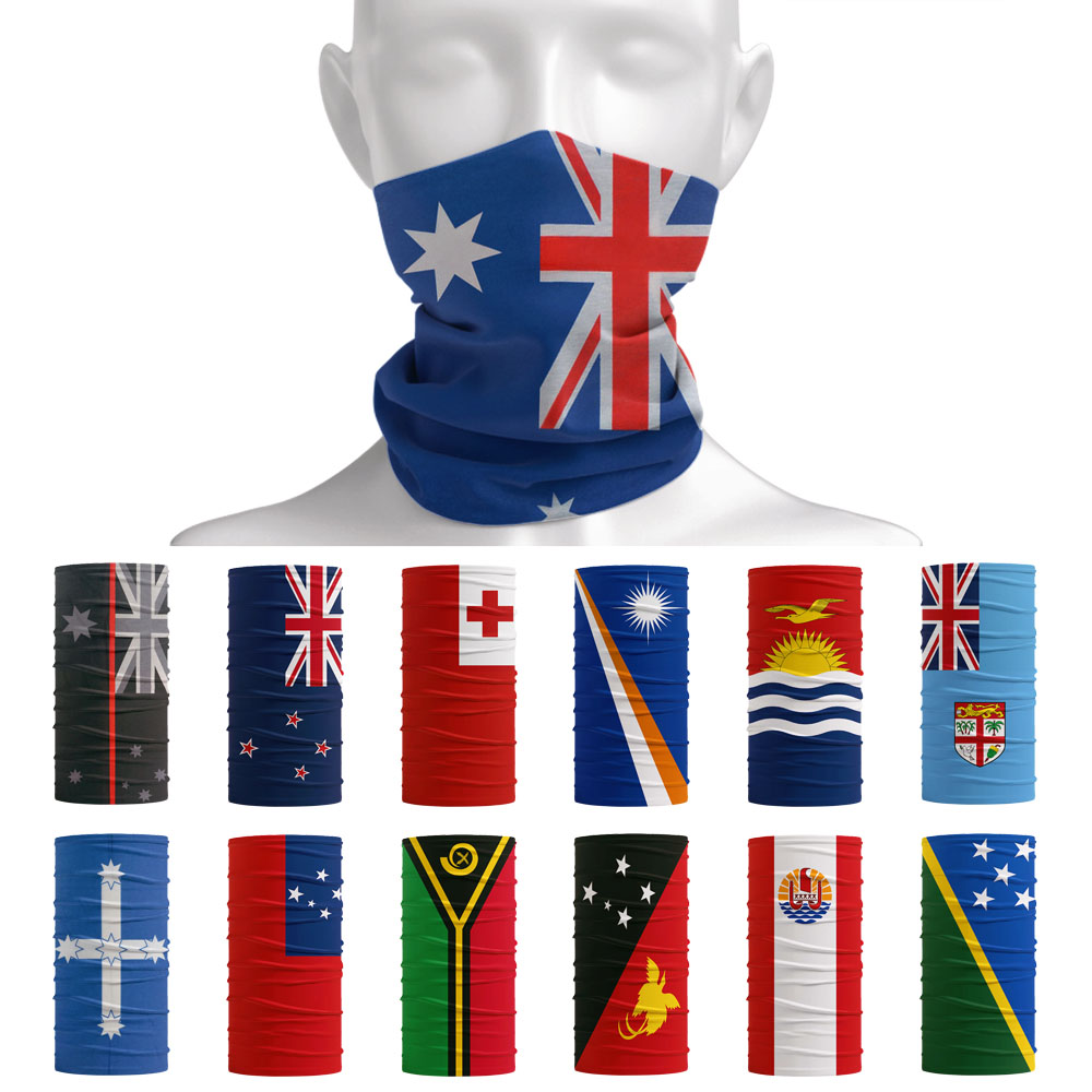 Cycling Gear Australia - Polaina para el cuello con diseño