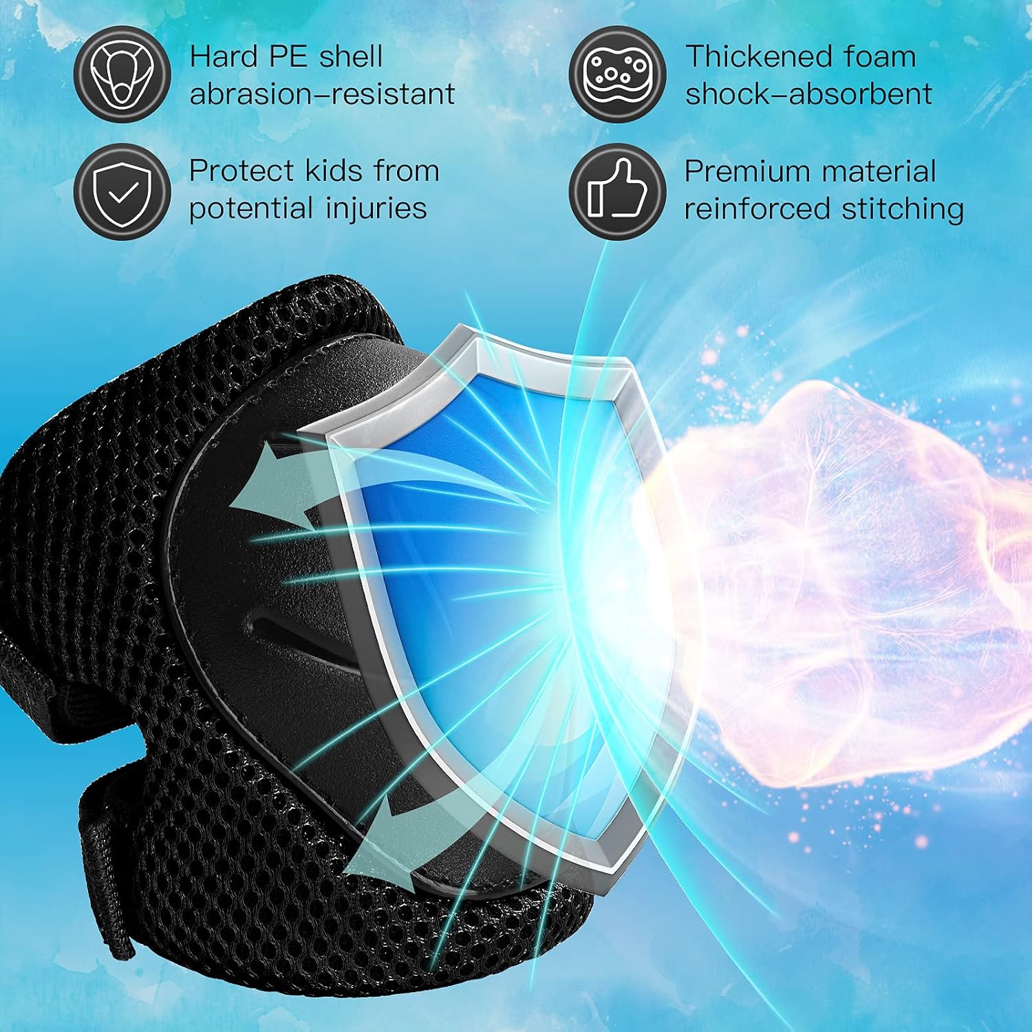 Juego de equipo de protección  - Cycling Gear Kids reseña y precio