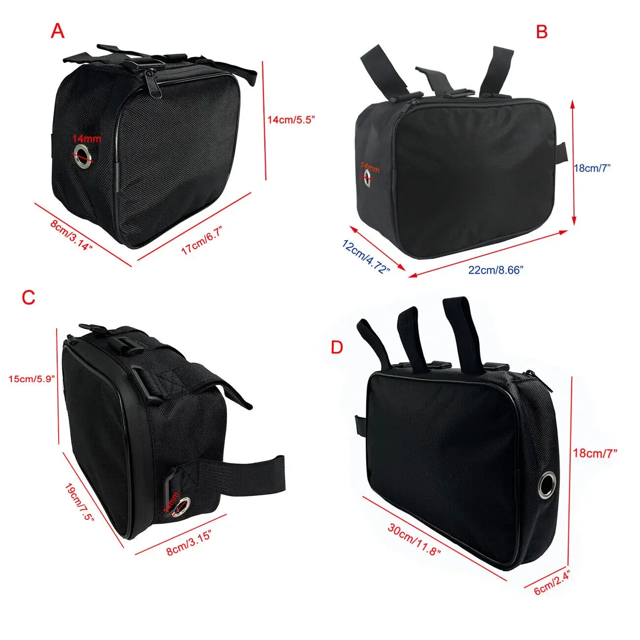 Bolsa de paquete de cuadro de  - Cycling Gear Organizer reseña y precio