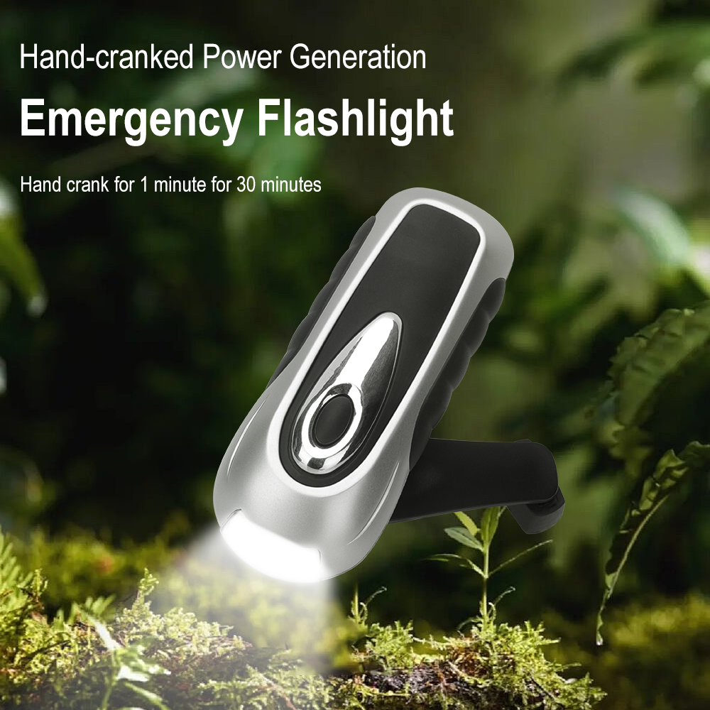 BORUIT-linterna LED con manive - Cycling Low Gear reseña y precio