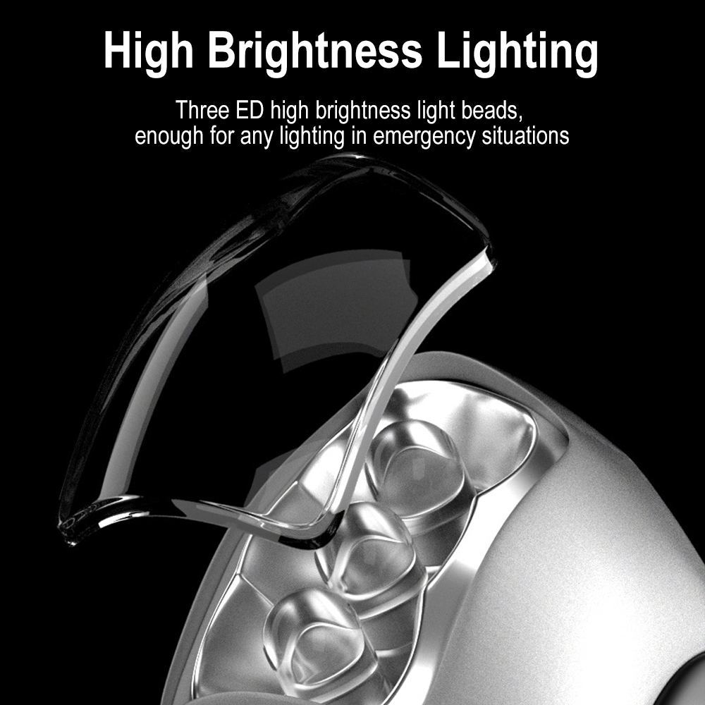 BORUIT-linterna LED con manive - Cycling Low Gear reseña y precio