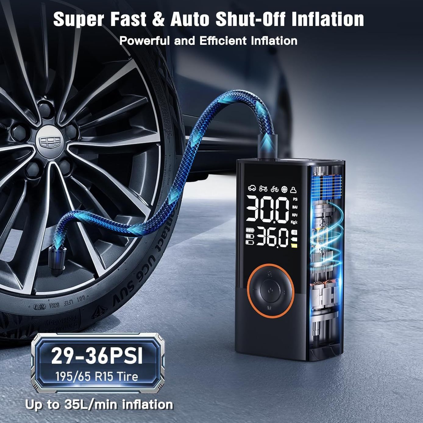 Bomba de Aire Inteligente Inal - Road Bike Tire reseña y precio