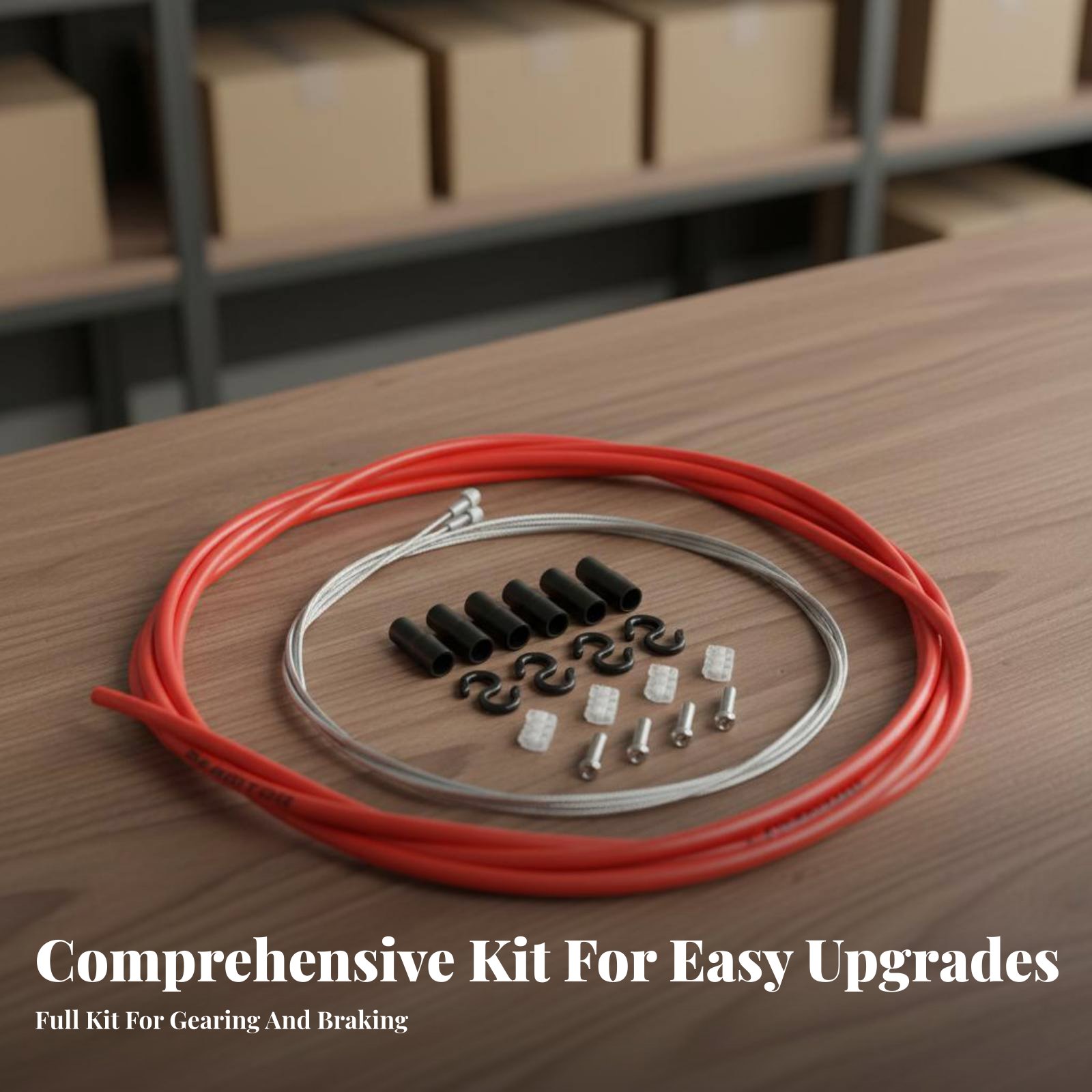 Kit de cables para freno y sel - Cycling Low Gear reseña y precio