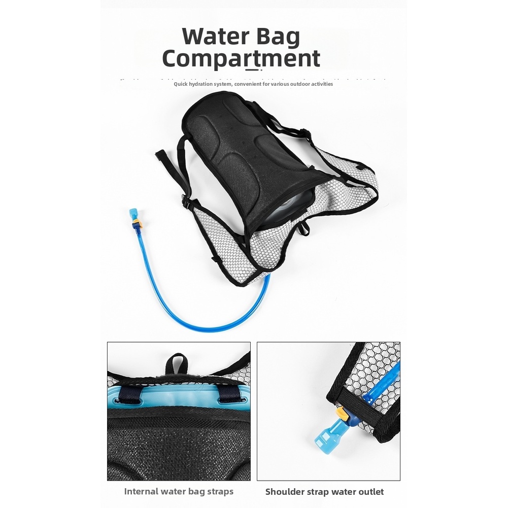 Mochila de senderismo de tela  - Cycling Gear Backpack reseña y precio