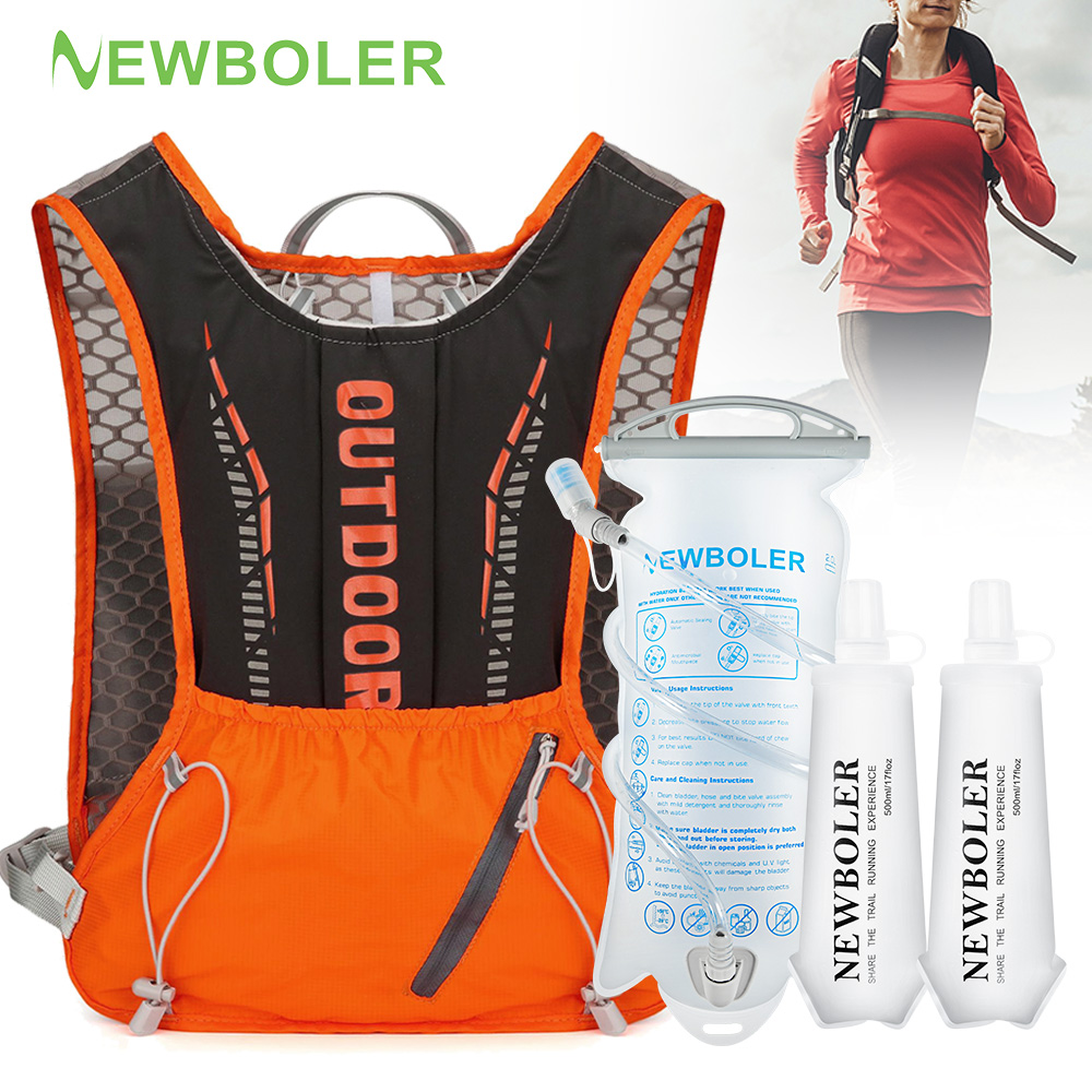 NEWBOLER-Bolsa para correr par - Cycling Gear Backpack reseña y precio