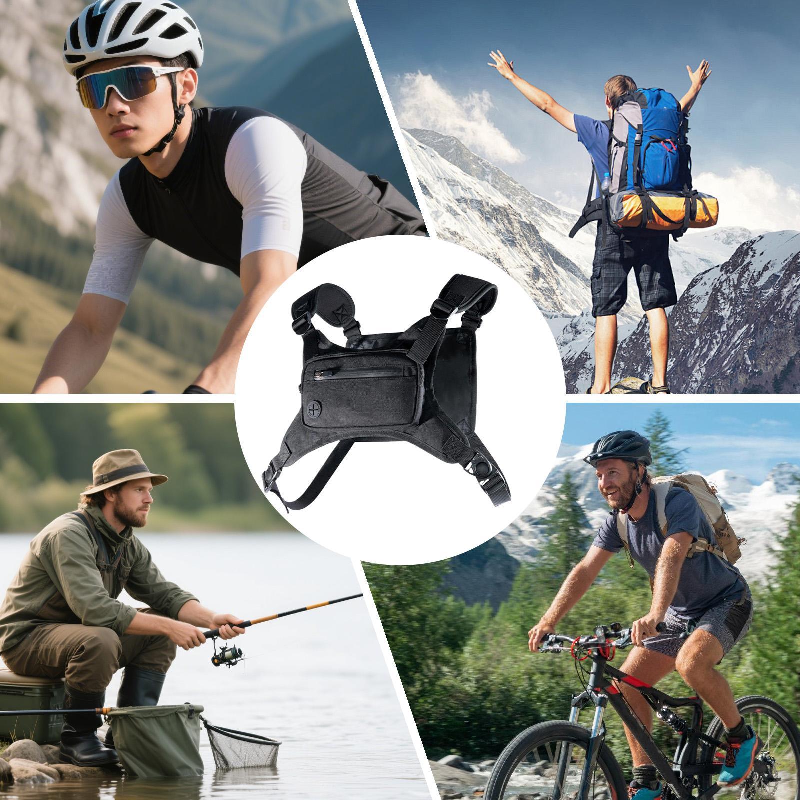 Paquete de pecho para correr,  - Cycling Gear Backpack reseña y precio