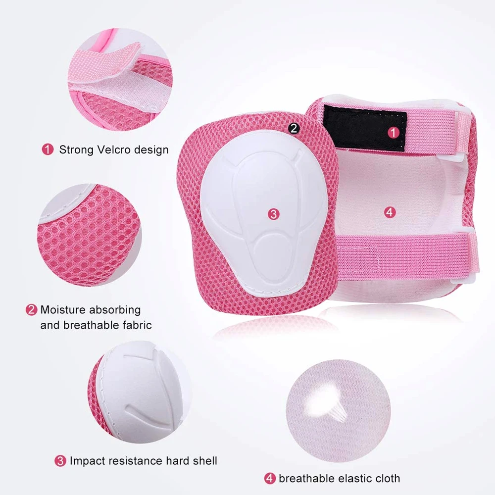 GOMOREON-rodilleras para niños - Cycling Gear Kids reseña y precio
