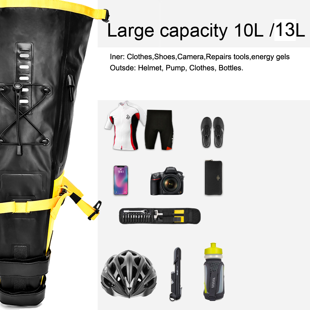 NEWBOLER-bolsa para bicicleta  - Cycling Gear Organizer reseña y precio