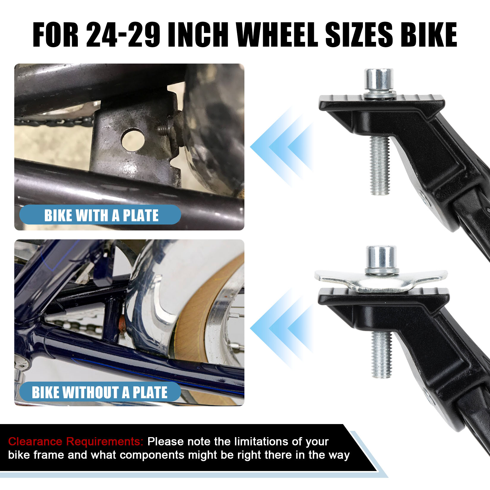 Soporte Central para Bicicleta - Bicycle Kickstand reseña y precio