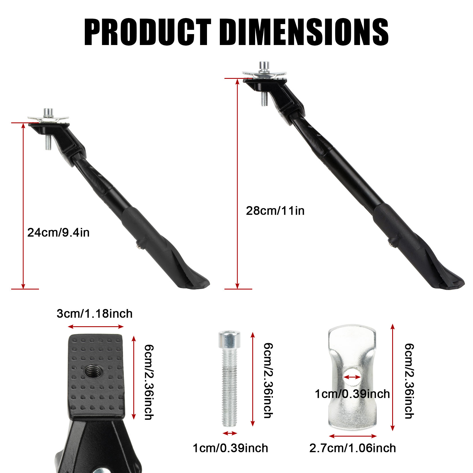 Soporte Central para Bicicleta - Bicycle Kickstand reseña y precio